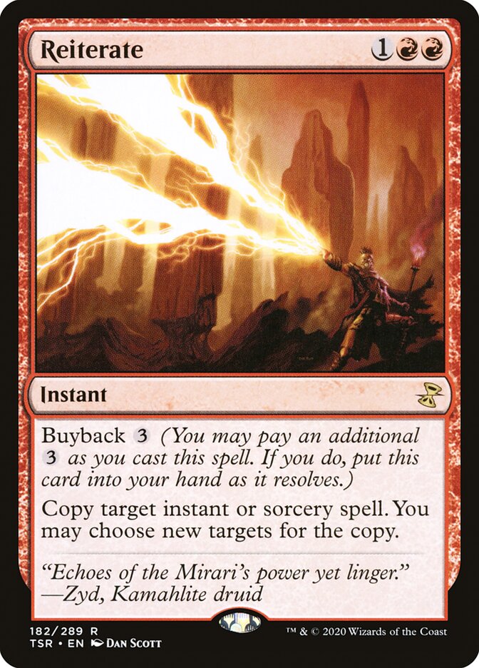 Reiterate 182/289 (Time Spiral: Remastered) 