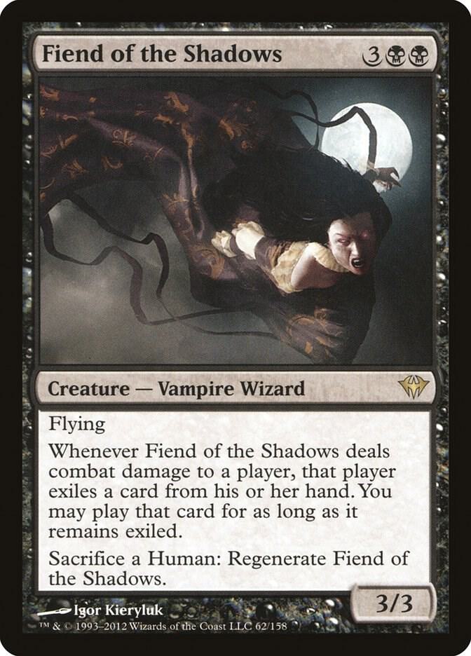 Fiend of the Shadows 62/158 (Dark Ascension) 