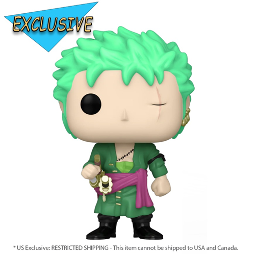 One Piece - Roronoa Zoro US Exclusive Glow Pop! Vinyl