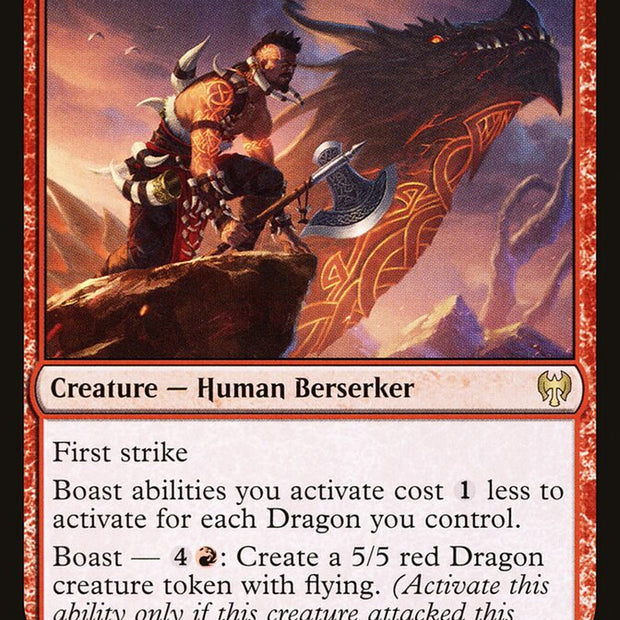 Dragonkin Berserker 131/285 (Kaldheim) 