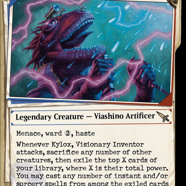 Kylox, Visionary Inventor 365/286 (Murders at Karlov Manor)  - Showcase Foil