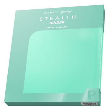 STEALTH 12 Pocket Zip Trading Card Binder - TURQUOISE