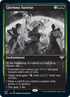 Glorious Sunrise 467/534 (Innistrad: Double Feature) 