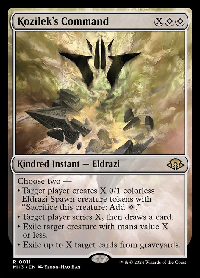 Kozileks Command 11 (Modern Horizons 3) 