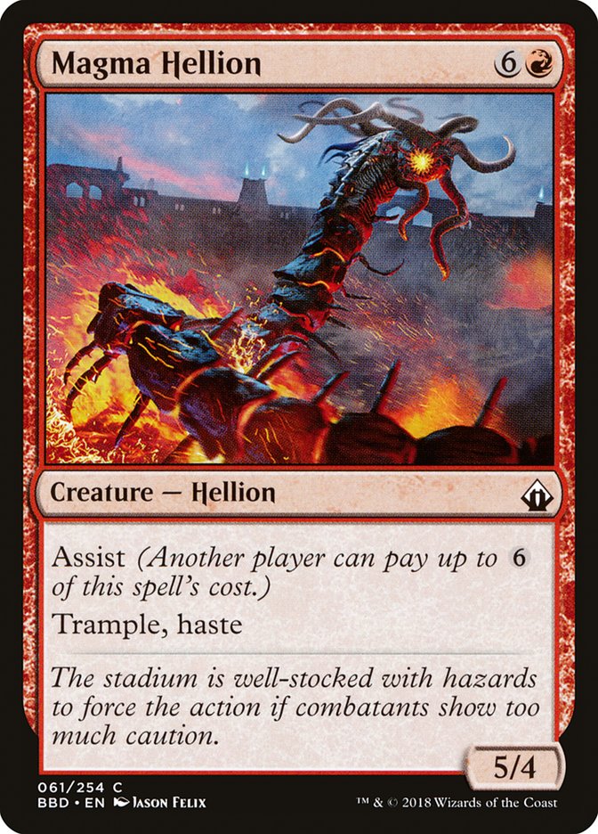 Magma Hellion 61/254 (Battlebond) 