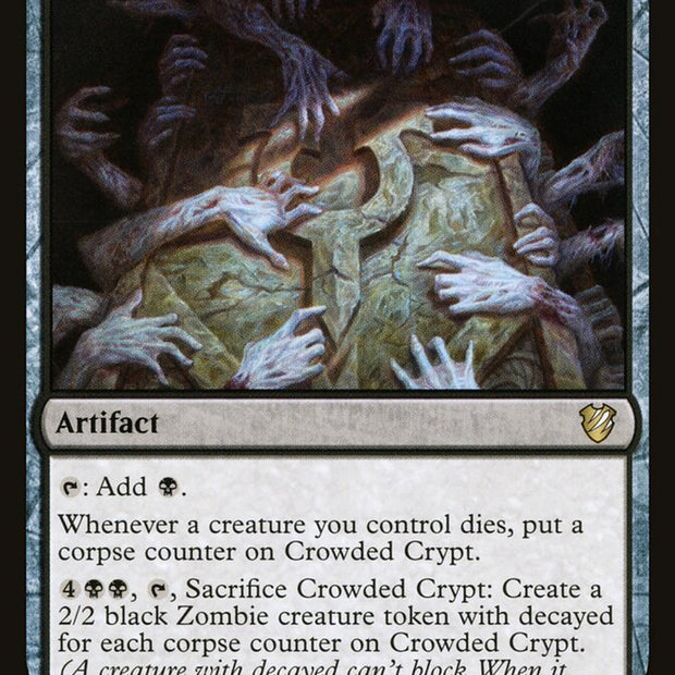Crowded Crypt 17/38 (Commander: Innistrad: Midnight Hunt) 