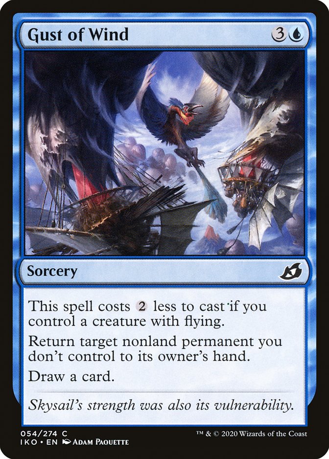 Gust of Wind 54/274 (Ikoria: Lair of Behemoths) 