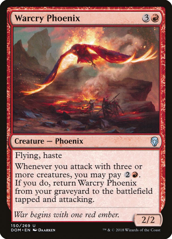Warcry Phoenix 150 (Dominaria) 