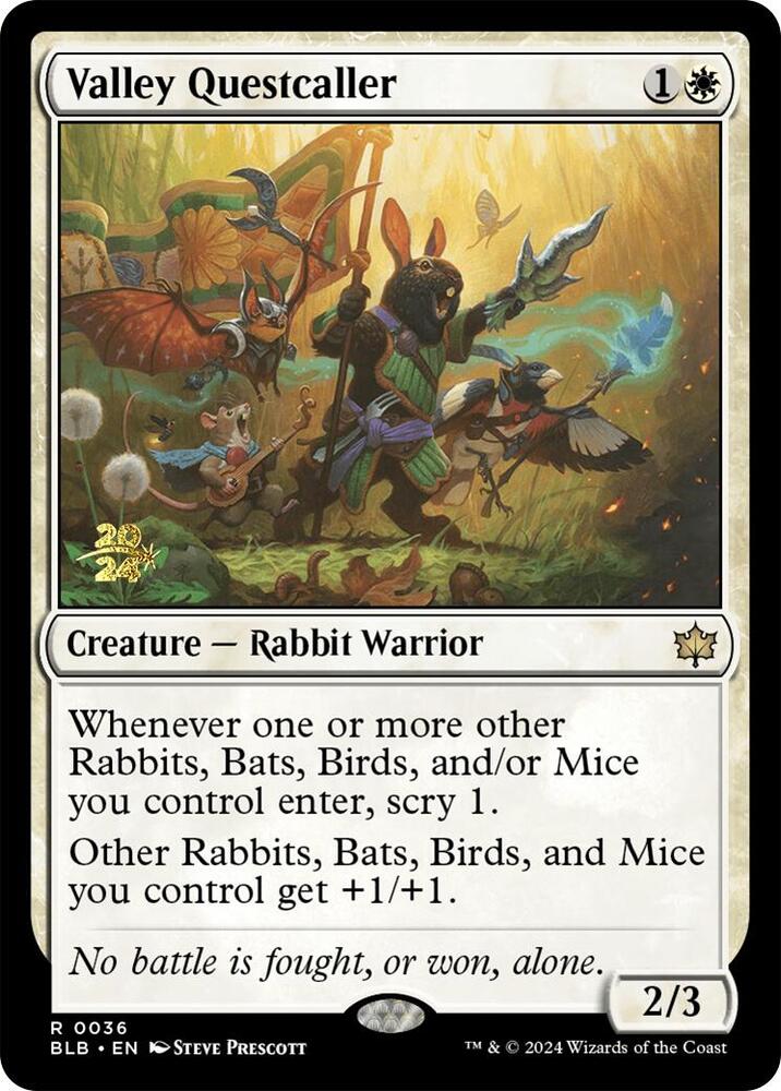 Valley Questcaller 36s/160 (Prerelease Cards)  - Foil