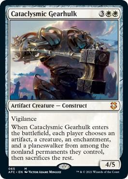 Cataclysmic Gearhulk 65 (Commander: Adventures in the Forgotten Realms) 