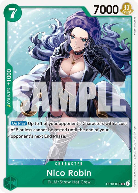 Nico Robin OP13-032 (Carrying On His Will) 
