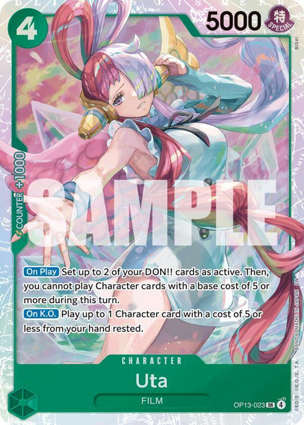 Uta OP13-023 (Carrying On His Will)  - Foil