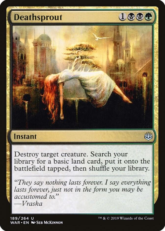 Deathsprout 189/264 (War of the Spark)  - Foil