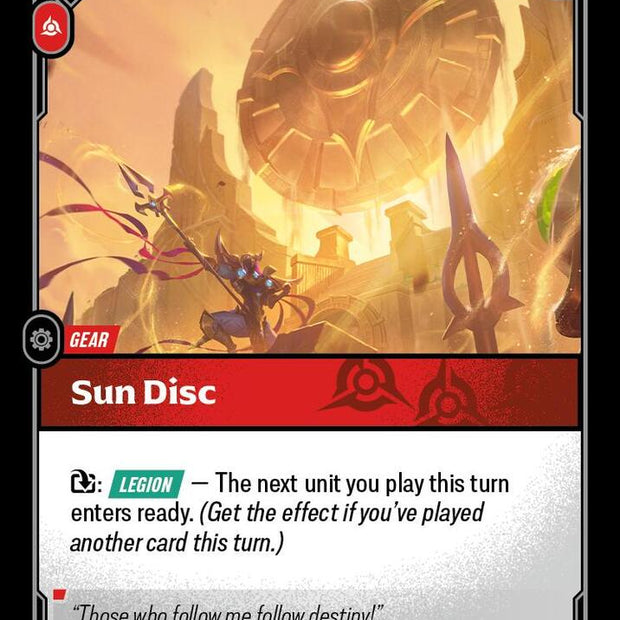 Sun Disc 21/298 (Origins) 