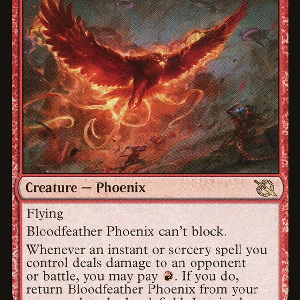 Bloodfeather Phoenix 132/291 (March of the Machine) 