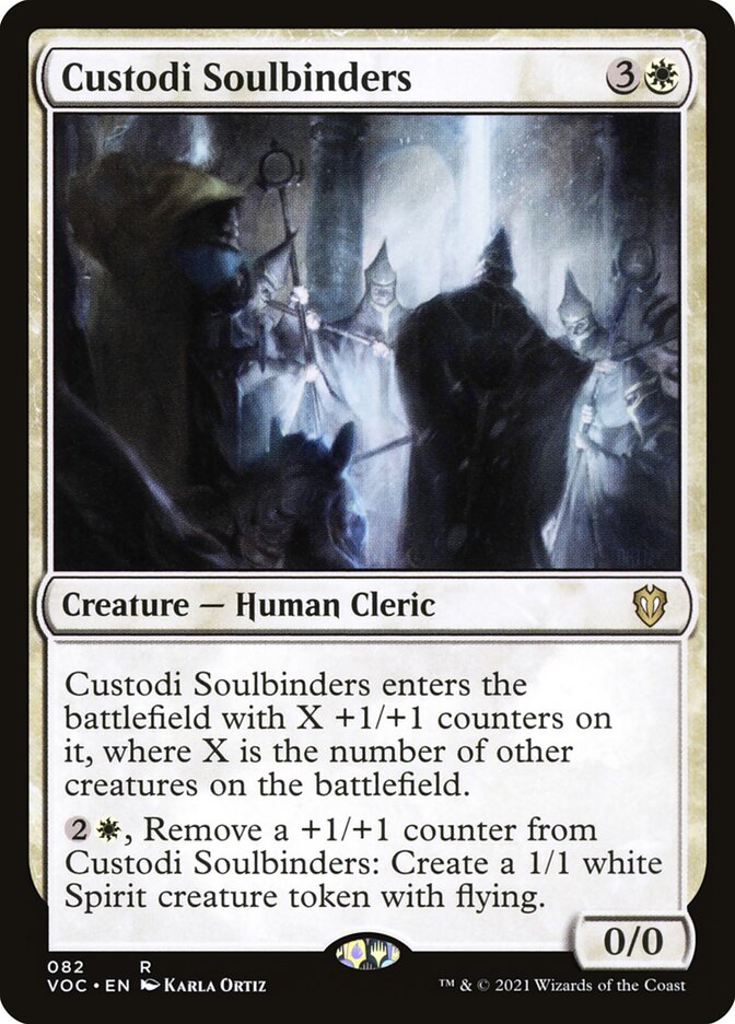 Custodi Soulbinders 82/38 (Commander: Innistrad: Crimson Vow) 