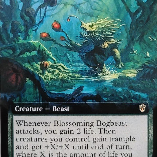 Blossoming Bogbeast Extended Art 386/81 (Commander 2021) 