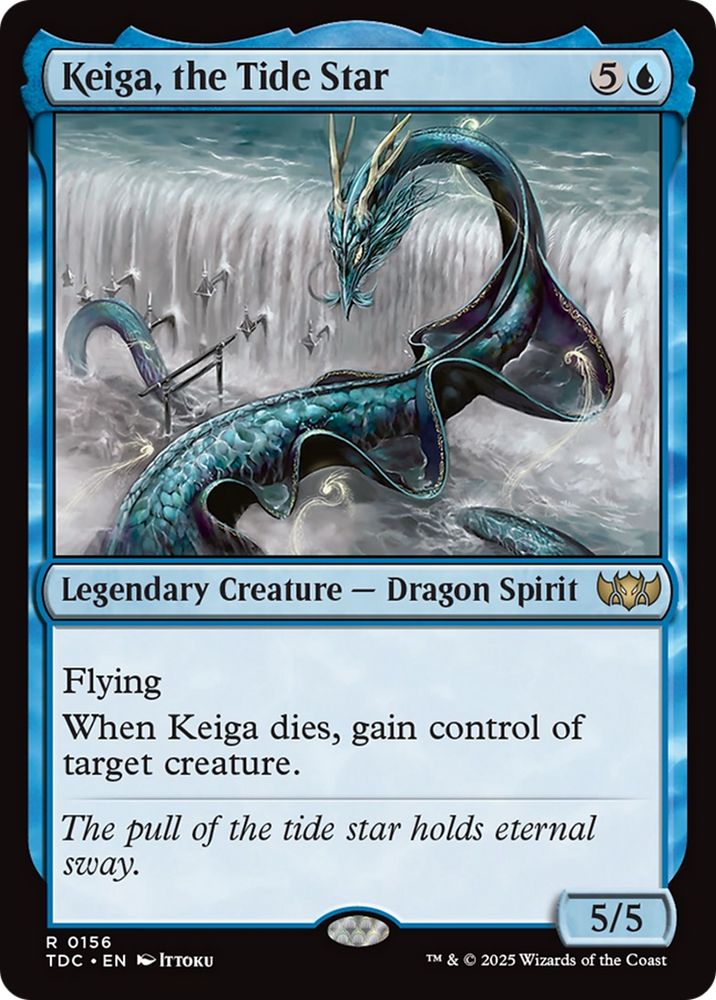 Keiga, the Tide Star [Tarkir: Dragonstorm Commander]