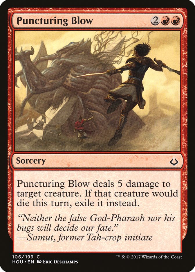 Puncturing Blow 106/199 (Hour of Devastation) 