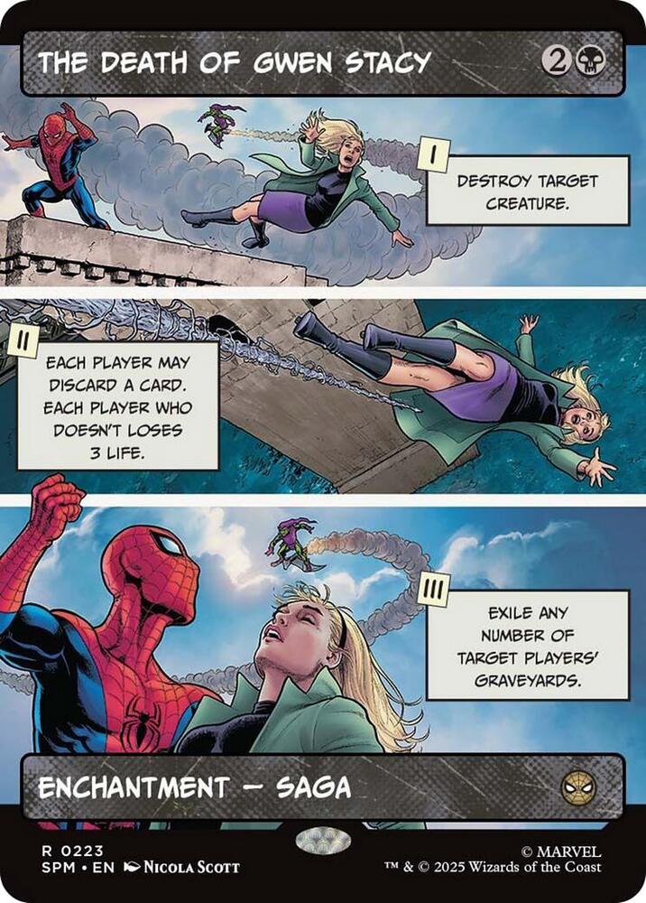The Death of Gwen Stacy  223/198 (Marvel's Spider-Man)  - Showcase