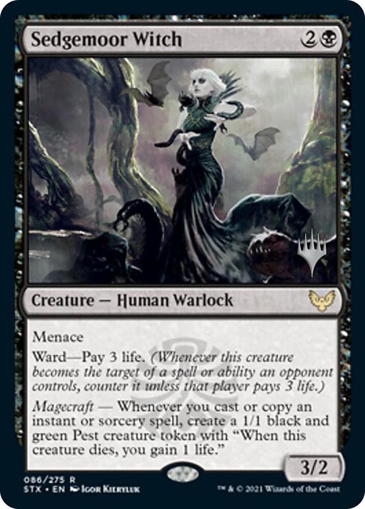 Sedgemoor Witch 86p/180 (Promo Pack: Strixhaven) 