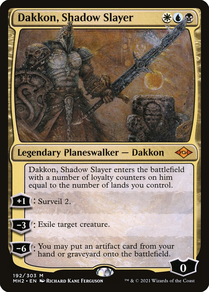 Dakkon Shadow Slayer 192 (Modern Horizons 2) 