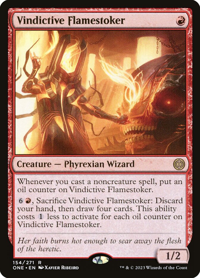 Vindictive Flamestoker 154/271 (Phyrexia: All Will Be One) 