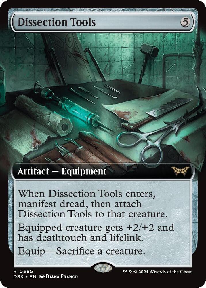 Dissection Tools Extended Art (Duskmourn: House of Horror) 