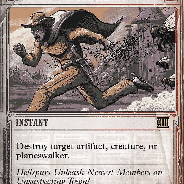 Bedevil 37/65 (Outlaws of Thunder Junction: Breaking News)  - Showcase