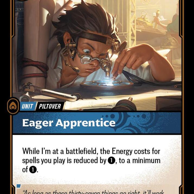 Eager Apprentice (Origins) 