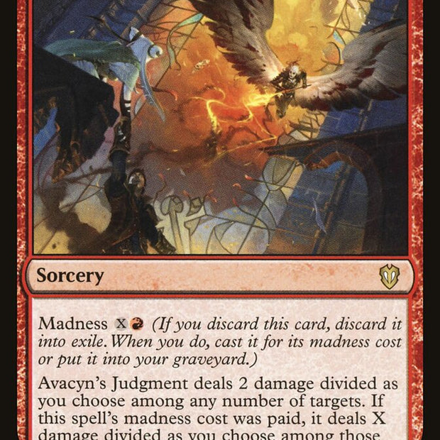 Avacyn's Judgment 142 (Commander: Innistrad: Crimson Vow) 