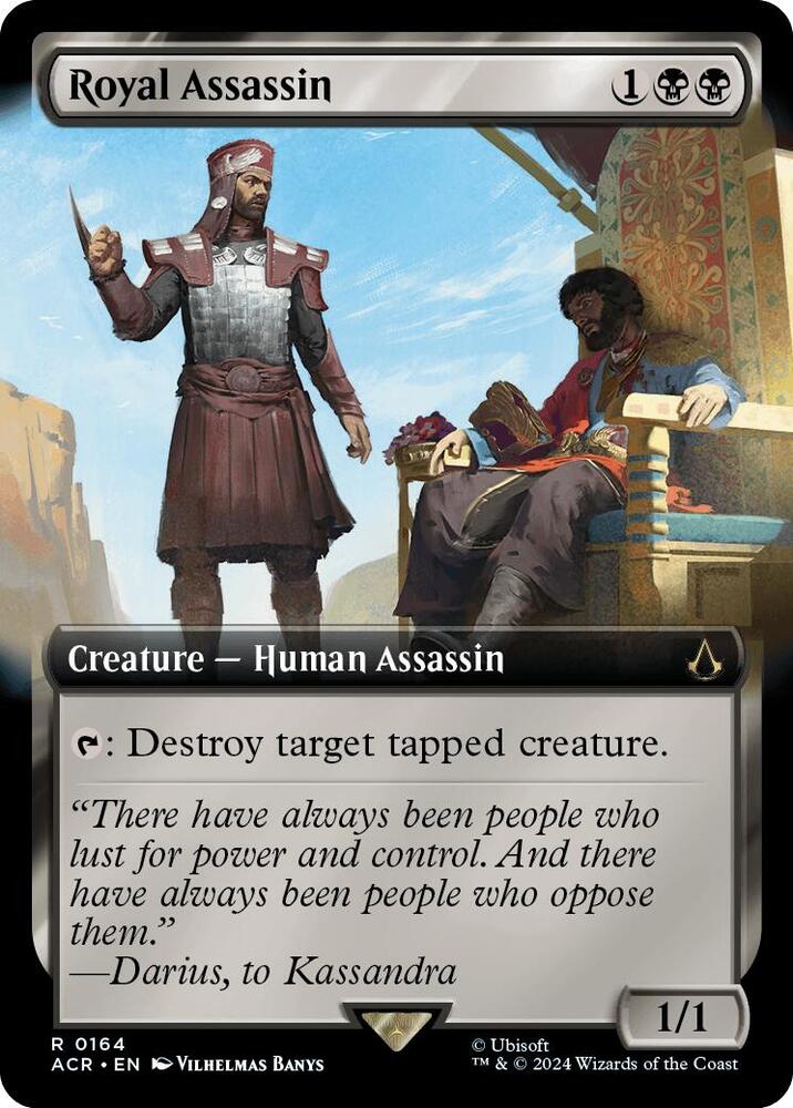 Royal Assassin 164 (Universes Beyond: Assassin's Creed)  - Extended Art