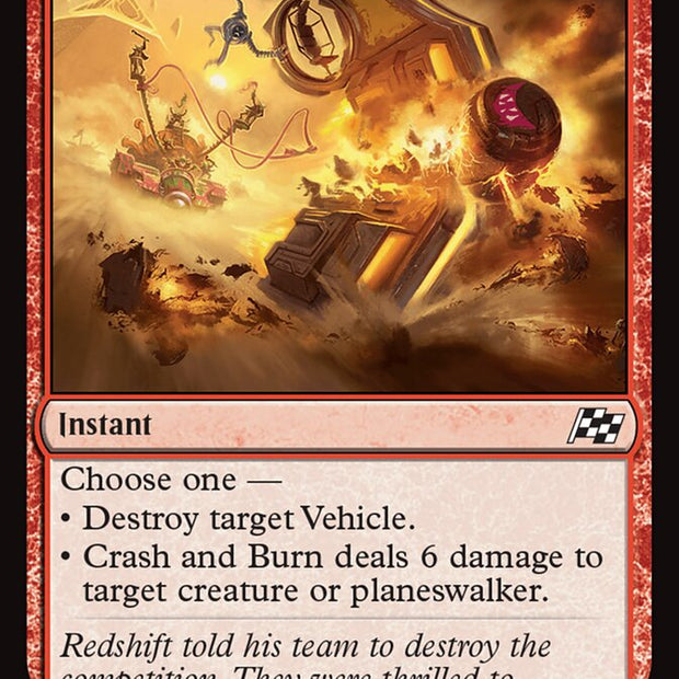 Crash and Burn 119/291 (Aetherdrift) 