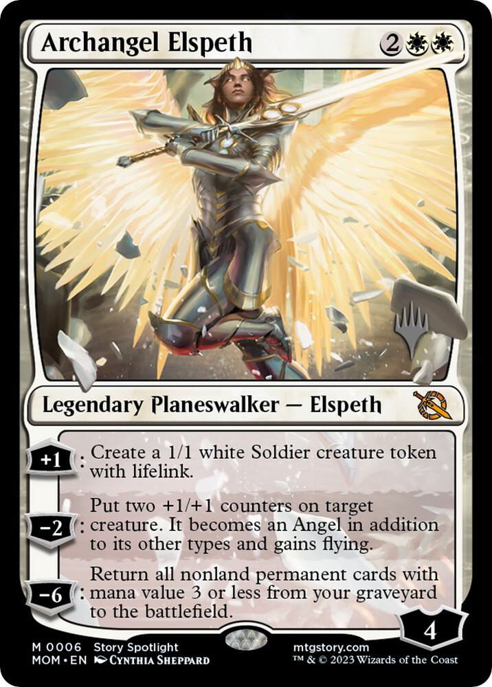 Archangel Elspeth 6p/162 (Promo Pack: March of the Machine) 