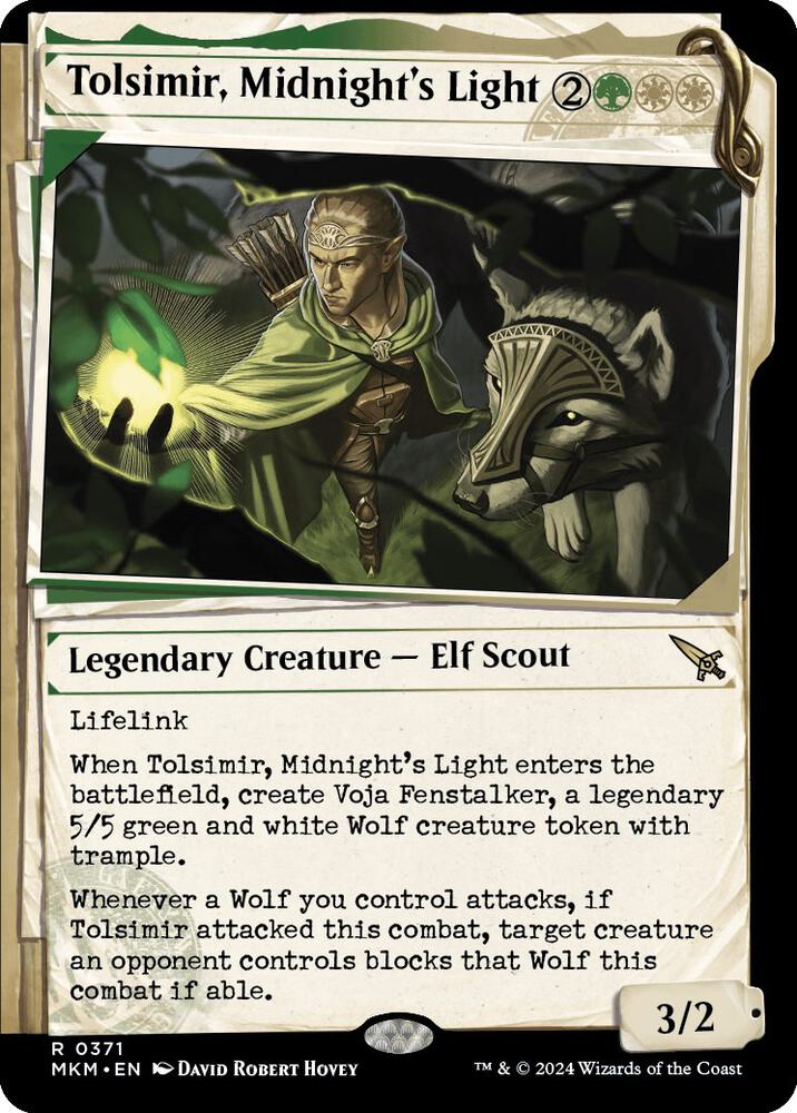 Tolsimir, Midnights Light 371/286 (Murders at Karlov Manor)  - Showcase