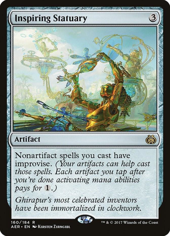 Inspiring Statuary 160/184 (Aether Revolt) 