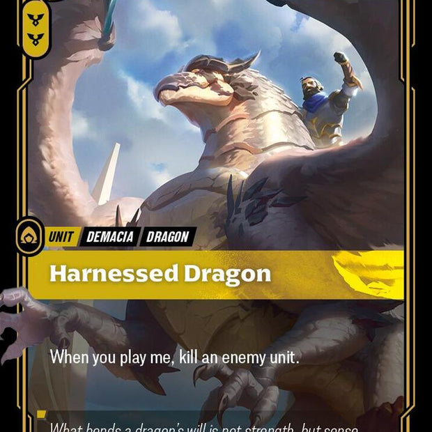 Harnessed Dragon 234/298 (Origins)  - Foil