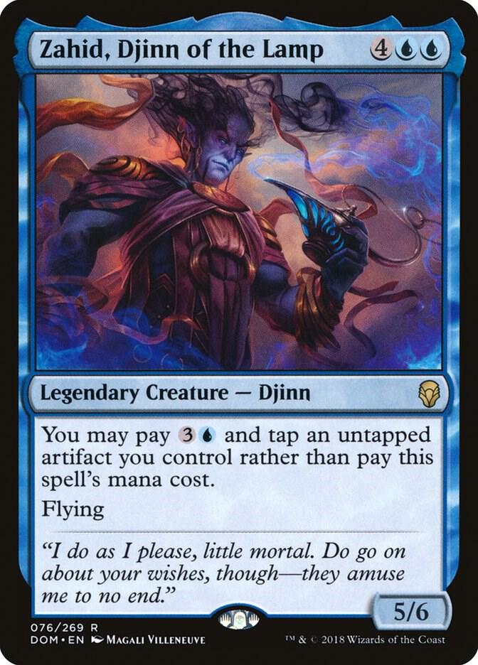 Zahid Djinn of the Lamp 76 (Dominaria) 