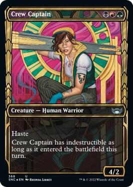 Crew Captain Gilded Foil 368/281 (Streets of New Capenna)  - Foil