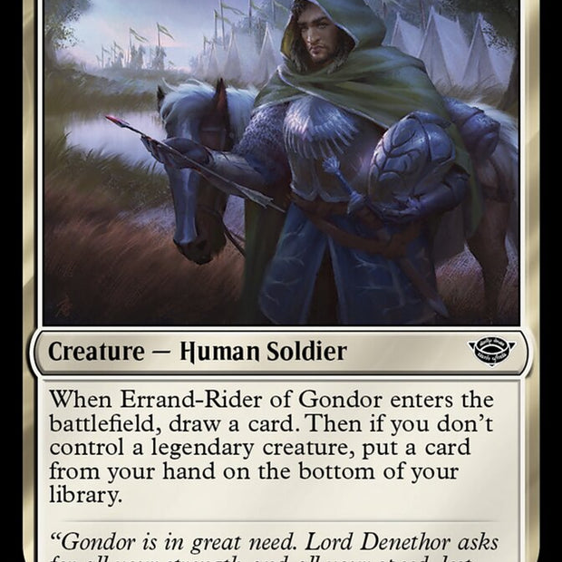 Errand-Rider of Gondor 11/281 (Universes Beyond: The Lord of the Rings: Tales of Middle-earth) 