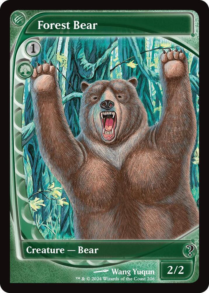 Forest Bear 206/390 (Mystery Booster 2)  - Future Sight