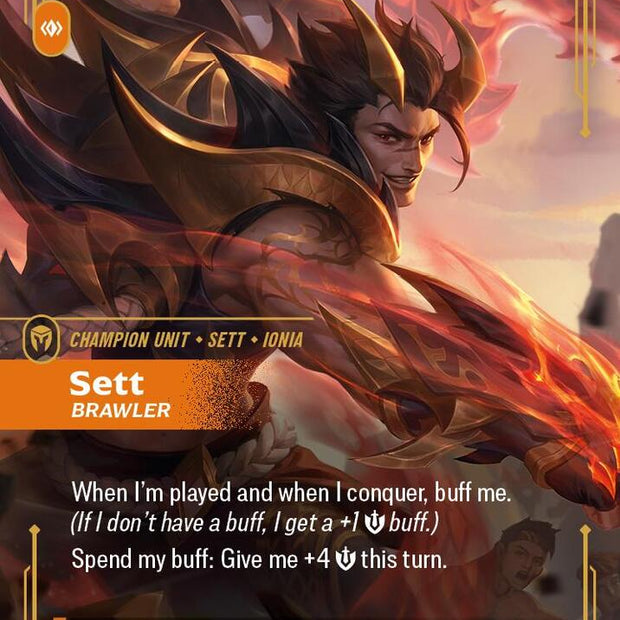 Sett Brawler Alternate Art (Origins)  - Foil