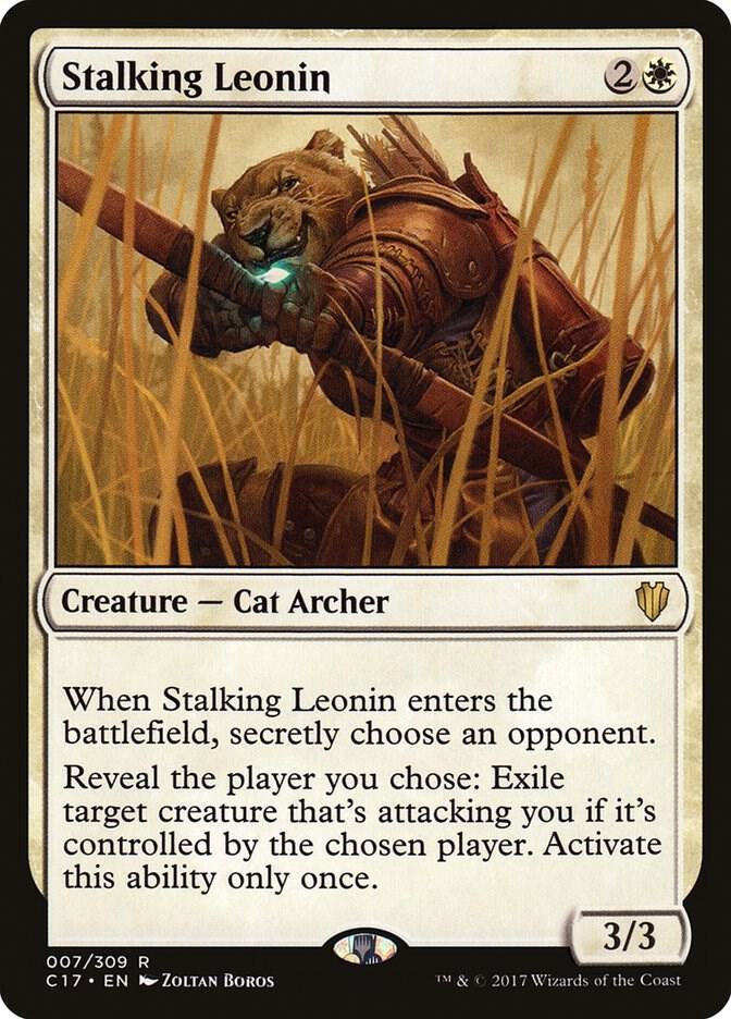 Stalking Leonin 7/309 (Commander 2017) 