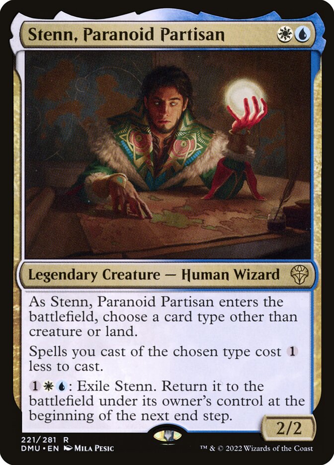 Stenn, Paranoid Partisan 221/281 (Dominaria United) 
