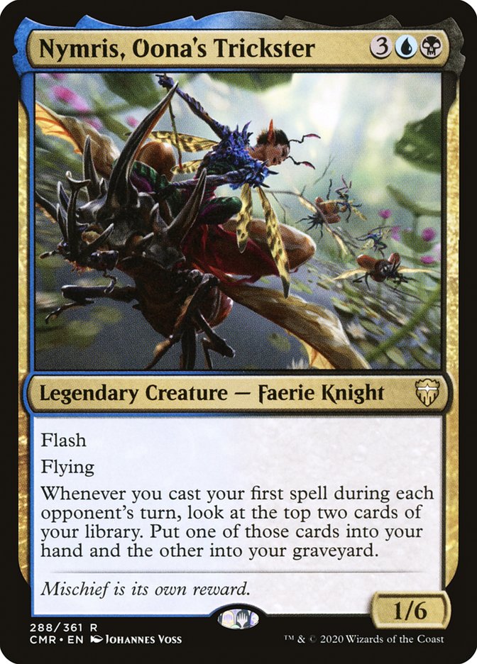 Nymris, Oona's Trickster 288 (Commander Legends)  - Foil