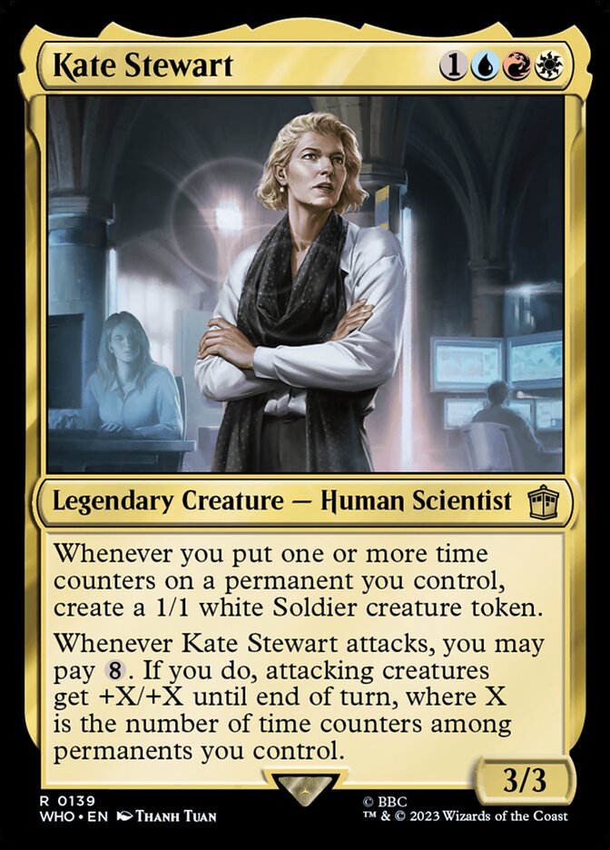 Kate Stewart 139 (Universes Beyond: Doctor Who) 