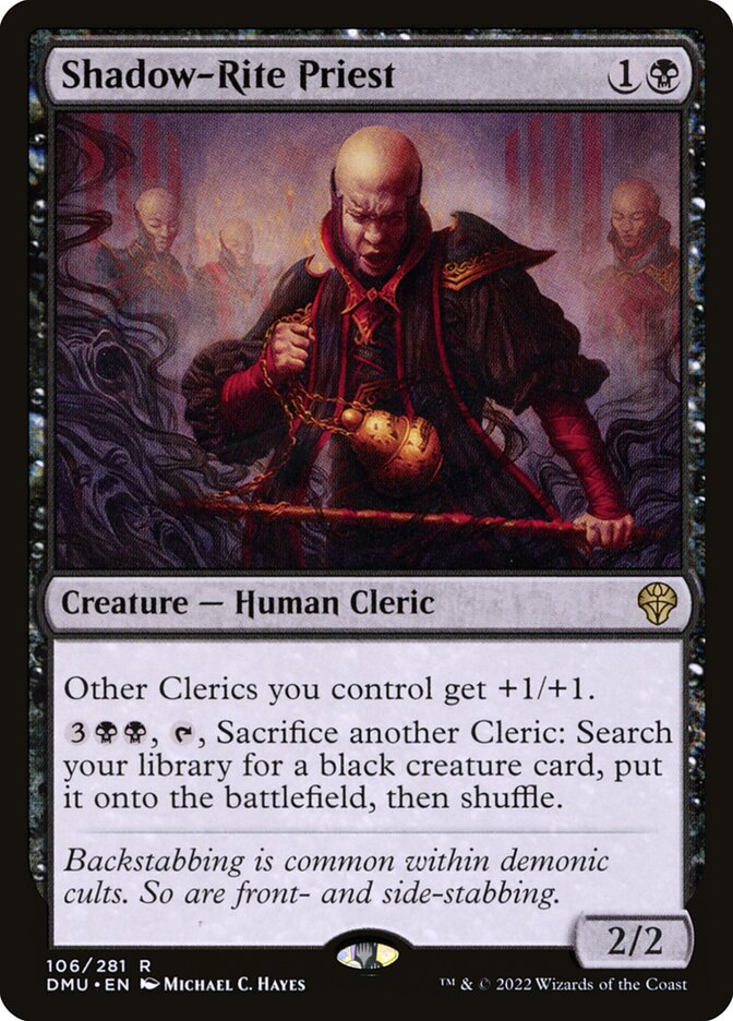 Shadow-Rite Priest 106 (Dominaria United)  - Foil