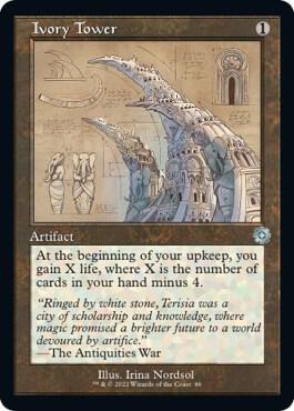 Ivory Tower Schematic 86 (The Brothers' War: Retro Frame Artifacts) 