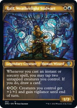 Raff Weatherlight Stalwart Textured Foil 352 (Dominaria United)  - Foil