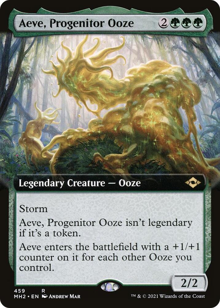 Aeve Progenitor Ooze Extended Art 459 (Modern Horizons 2) 